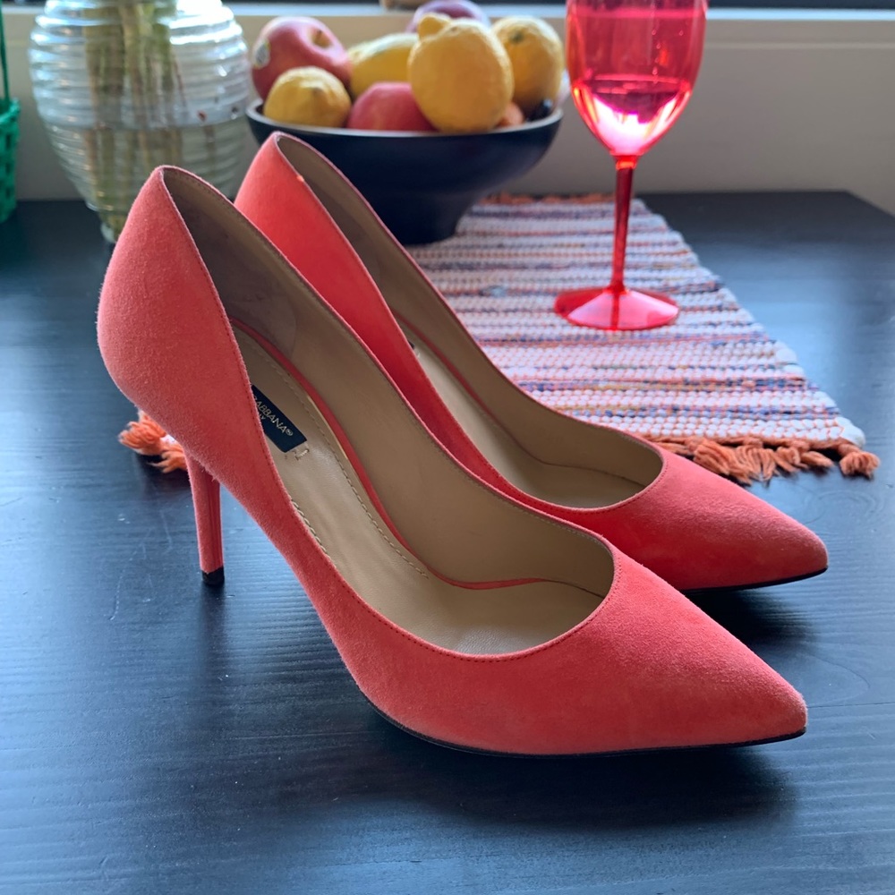 💞Dolce& Gabbana💞 brand new suede heels